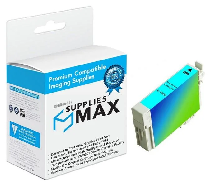 SuppliesMax SuppliesMax Epson T069220 Cyan Inkjet Cartridge 335 Pages — product photo