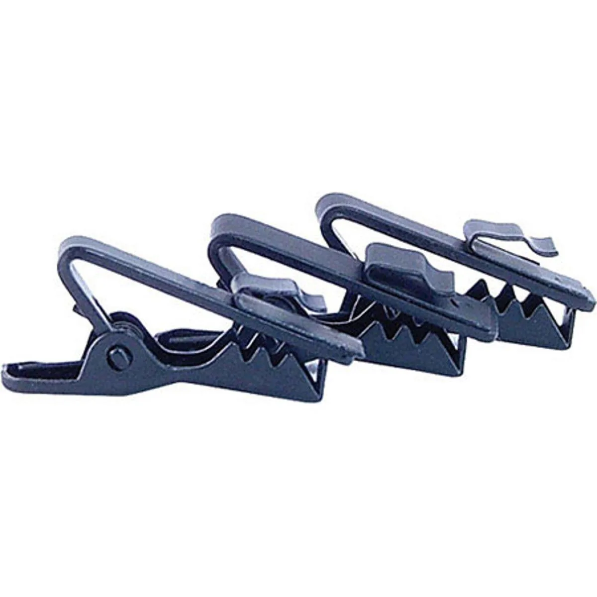 WindTech WindTech TC-7 Tie Clips for 1-2mm Lapel Microphones, Set of 3 — product photo