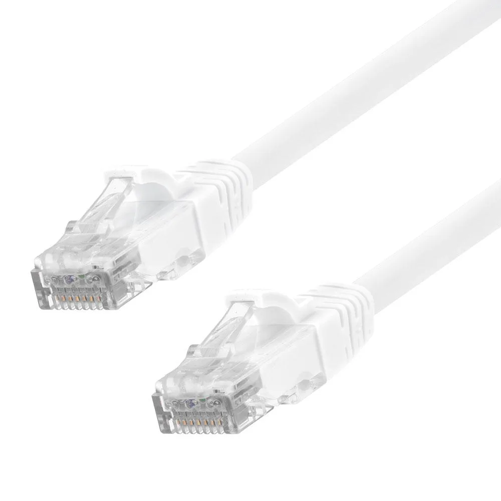 NavePoint NavePoint CAT6A UTP 24AWG 7ft 10-pack White network ethernet cable — product photo