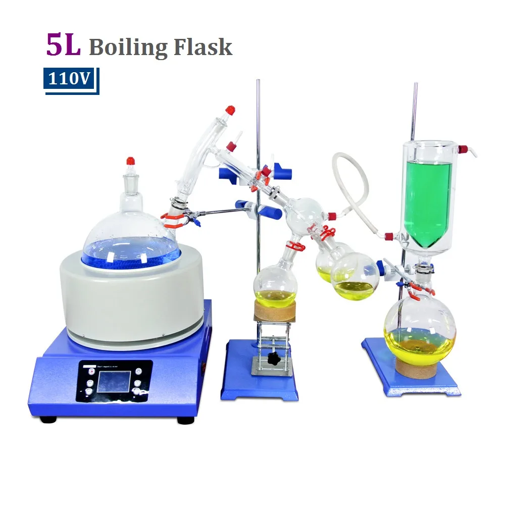 HNZXIB HNZXIB SPD-5L 5L Short Path Distillation Kit 110V Laboratory Equipment — product photo