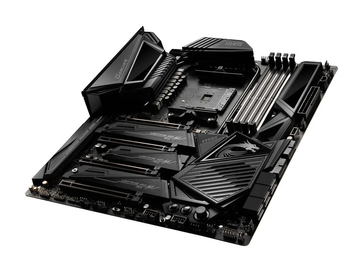 MSI MSI MEG X570 GODLIKE AMD motherboard — product photo