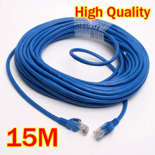 TeKit TeKit 49.2ft Blue CAT5 CAT5E Shielded Network Ethernet Cable — product photo