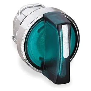 Schneider Electric Schneider Electric ZB4BK1433 Green Illuminated Selector Switch 22mm — product photo