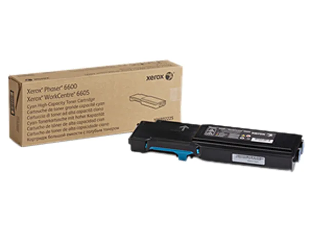 XEROX XEROX 106R02225 Cyan High Yield Toner Cartridge — product photo
