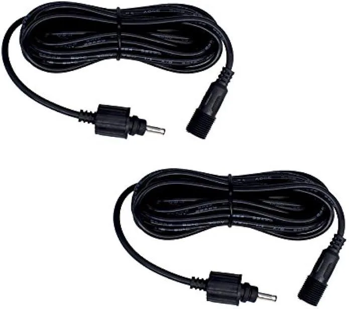 TAURKENAM TAURKENAM Solar Extension Cable 2×10 ft IP65 22 AWG 1.35×3.5 mm — product photo