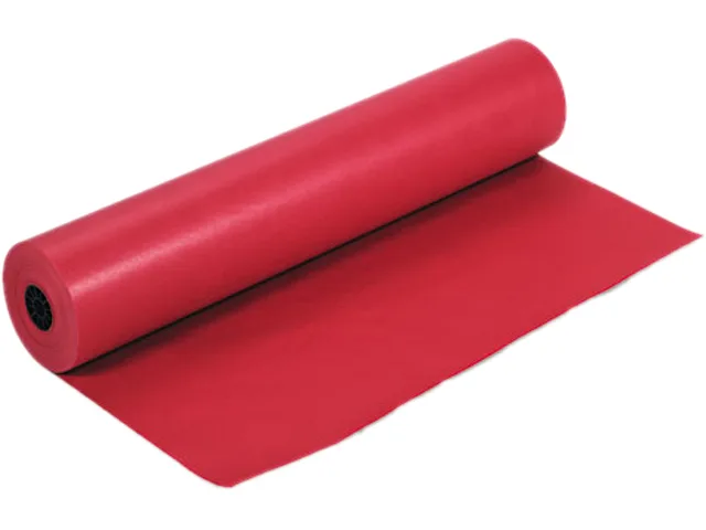 Pacon Pacon 63030 Rainbow Duo-Finish Kraft Paper 35 lbs 36" x 1000 ft Scarlet — fotografie produktu