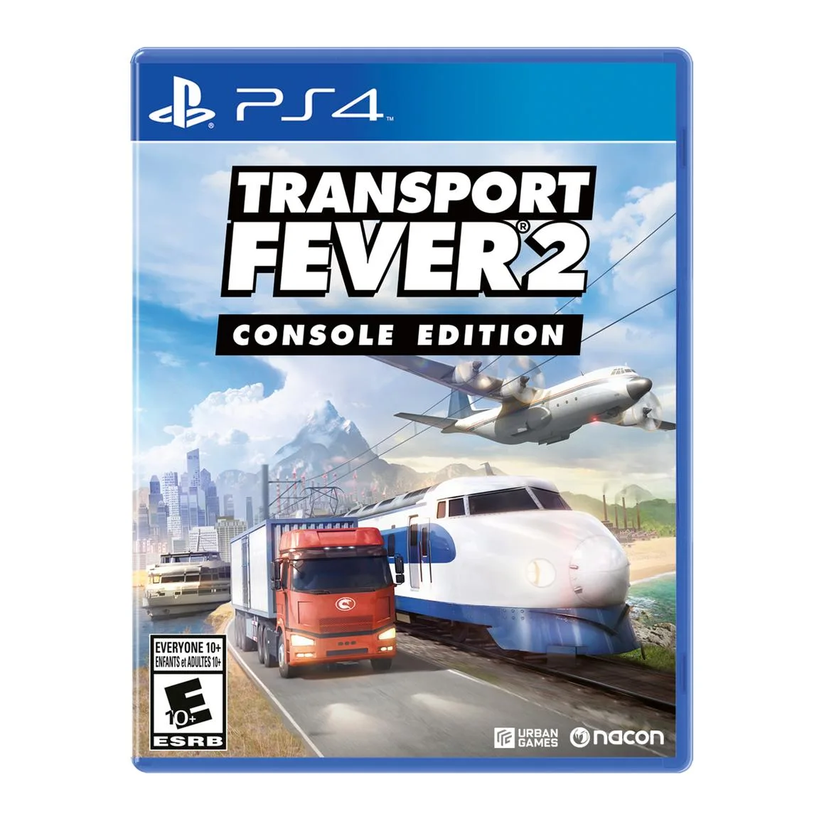 Maximum Games Maximum Games 791871 Transport Fever 2 PS4 Video Game — product photo