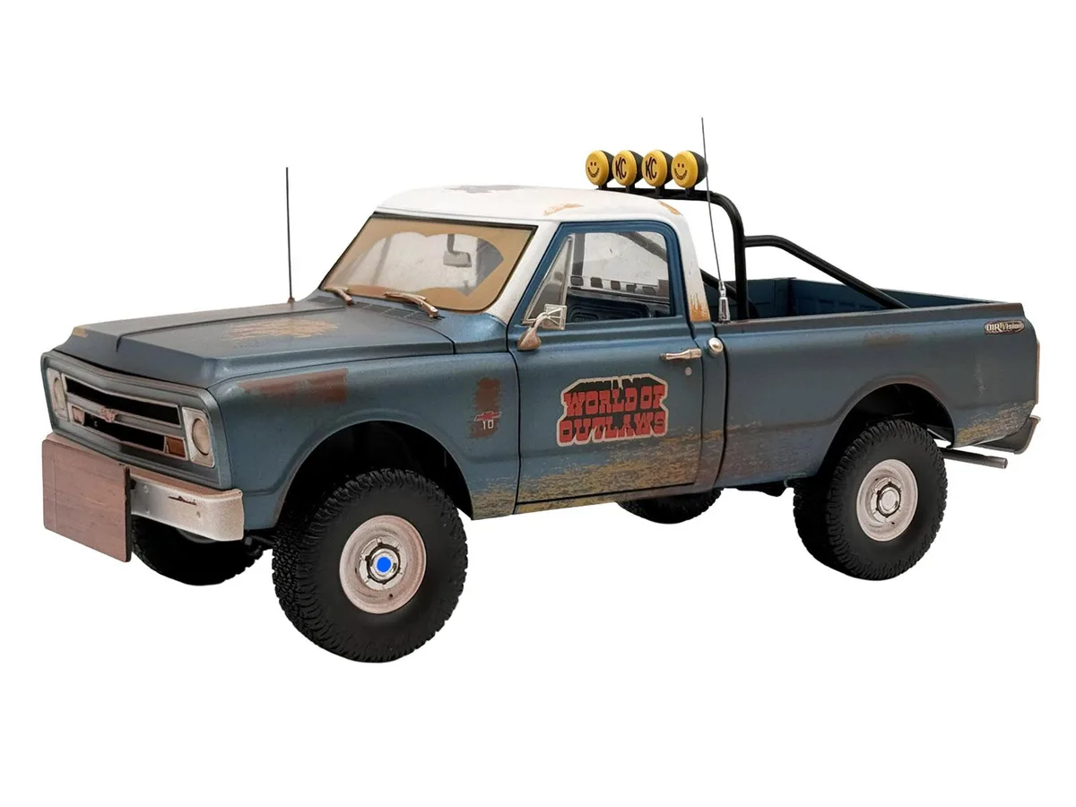 ACME ACME 1967 Chevrolet K-10 Pickup Blue Rusted White Top 1/18 Limited 378 — product photo