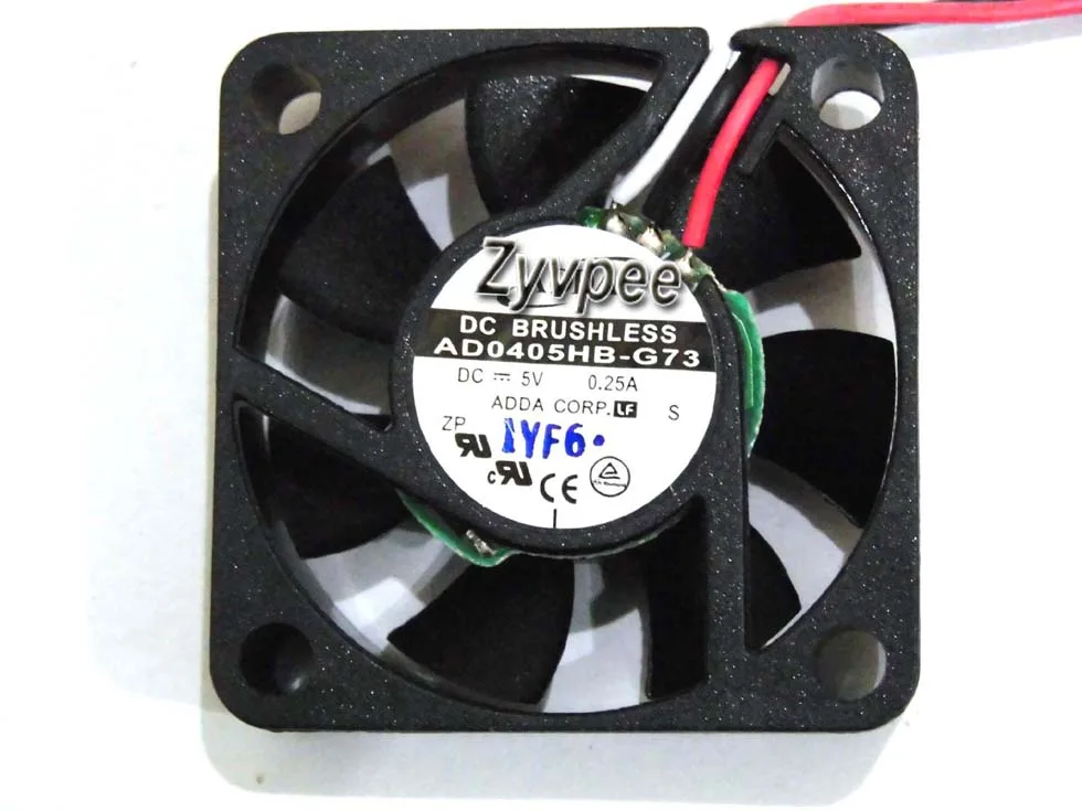 Zyvpee Zyvpee AD0405HB-G73 40mm 5V 0.25A 3-pin case fan — product photo