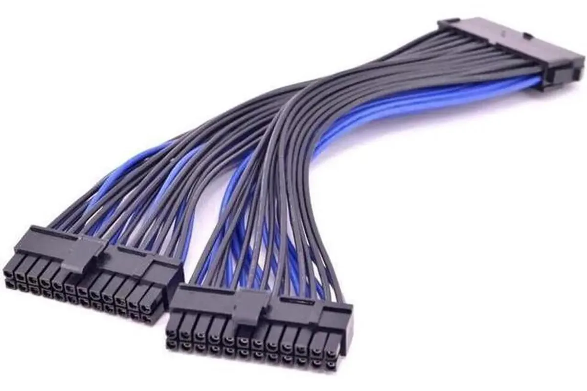 SMUGDESK SMUGDESK ATX 24Pin 1-to-2 DIY Power Splitter Cord 30cm — product photo