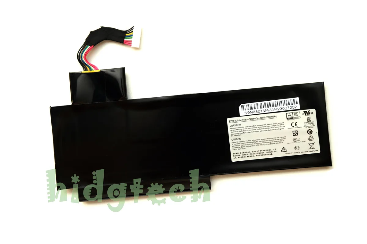 Beisite Beisite BTY-L76 laptop battery 11.1V 58.8Wh black — product photo