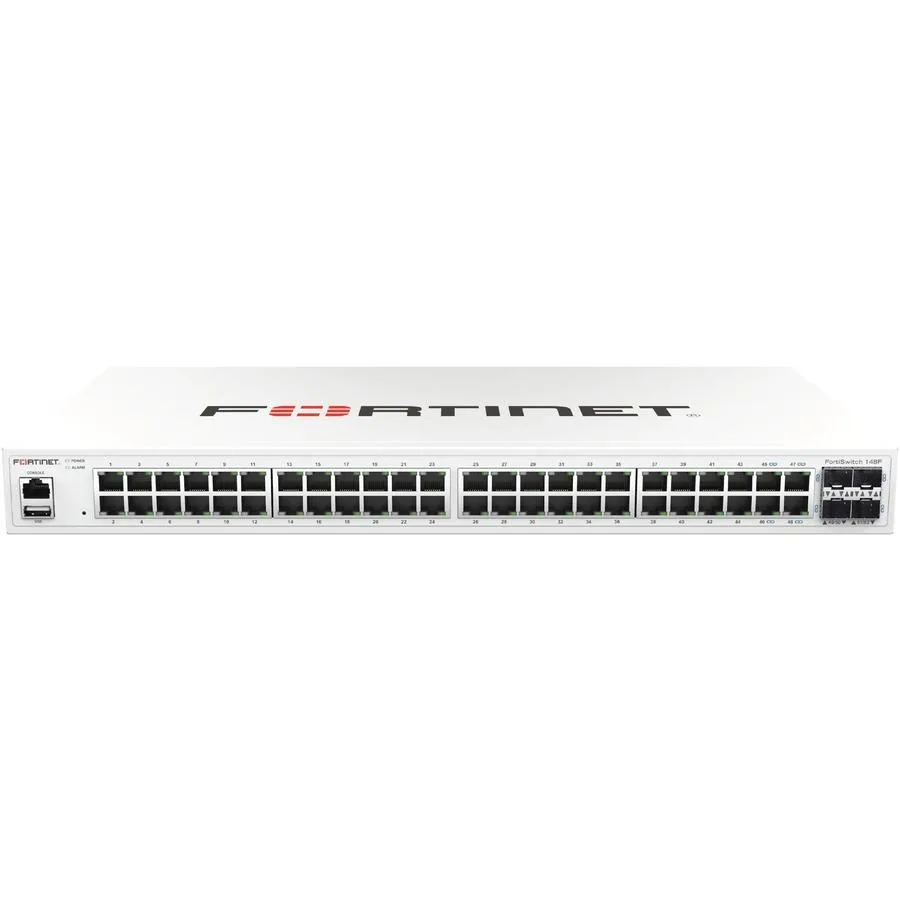 Fortinet Fortinet FS-148F network switch 48 GE RJ45 4 10G SFP+ PoE — product photo
