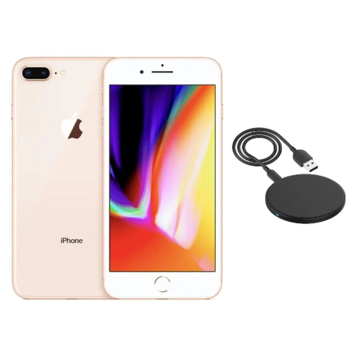 Apple Apple iPhone 8 Plus A1864 64GB Gold cell phones - unlocked — product photo