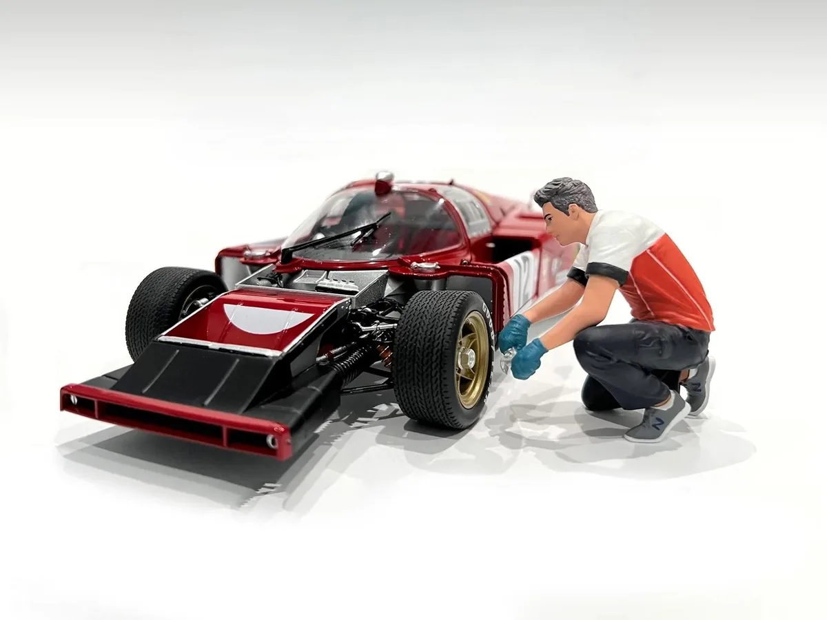 American Diorama American Diorama Race Crew Figure #5 1/18 scale 2.75 inches — product photo