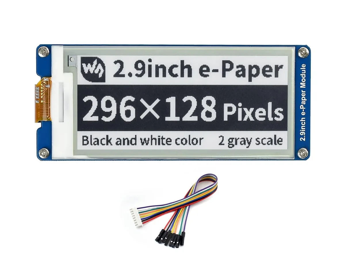 LORDWORLD LORDWORLD 2.9inch e-Paper Display 296x128 2-Color SPI 3.3V/5V — product photo