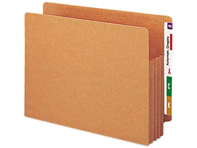 Smead Smead 73780 File Folder TUFF Pocket Letter Red 10/Box — product photo
