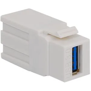 ICC ICC IC107UAAWH USB Type A Female to Female White — product photo