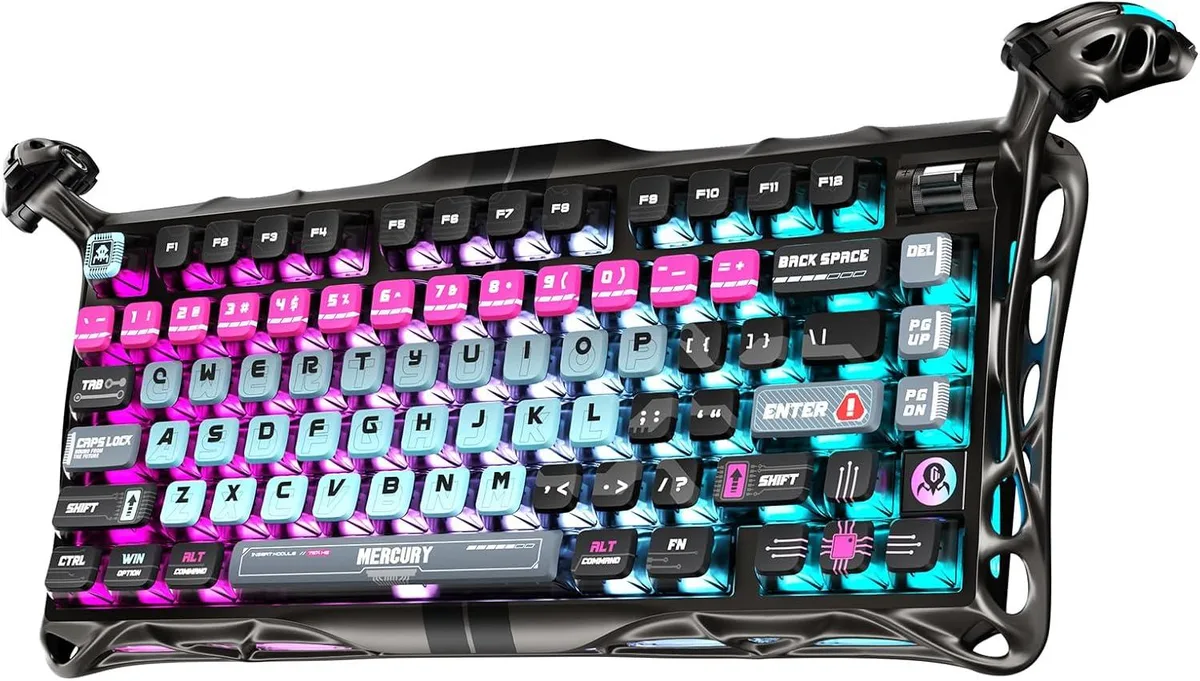 WISDUM WISDUM Mercury V75Pro HE Gaming Keyboard 75% Hall Effect Hand-Painted Limited Edition — product photo