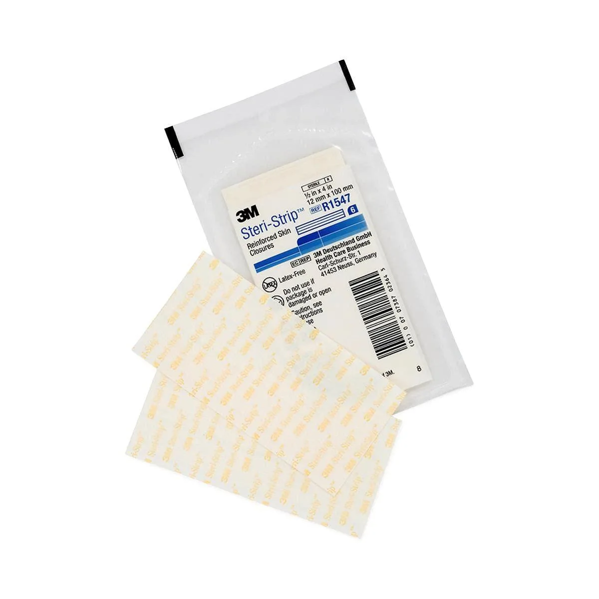  3M SB-123 Sterile Reinforced Skin Closures 20 Pack 120 Strips — product photo
