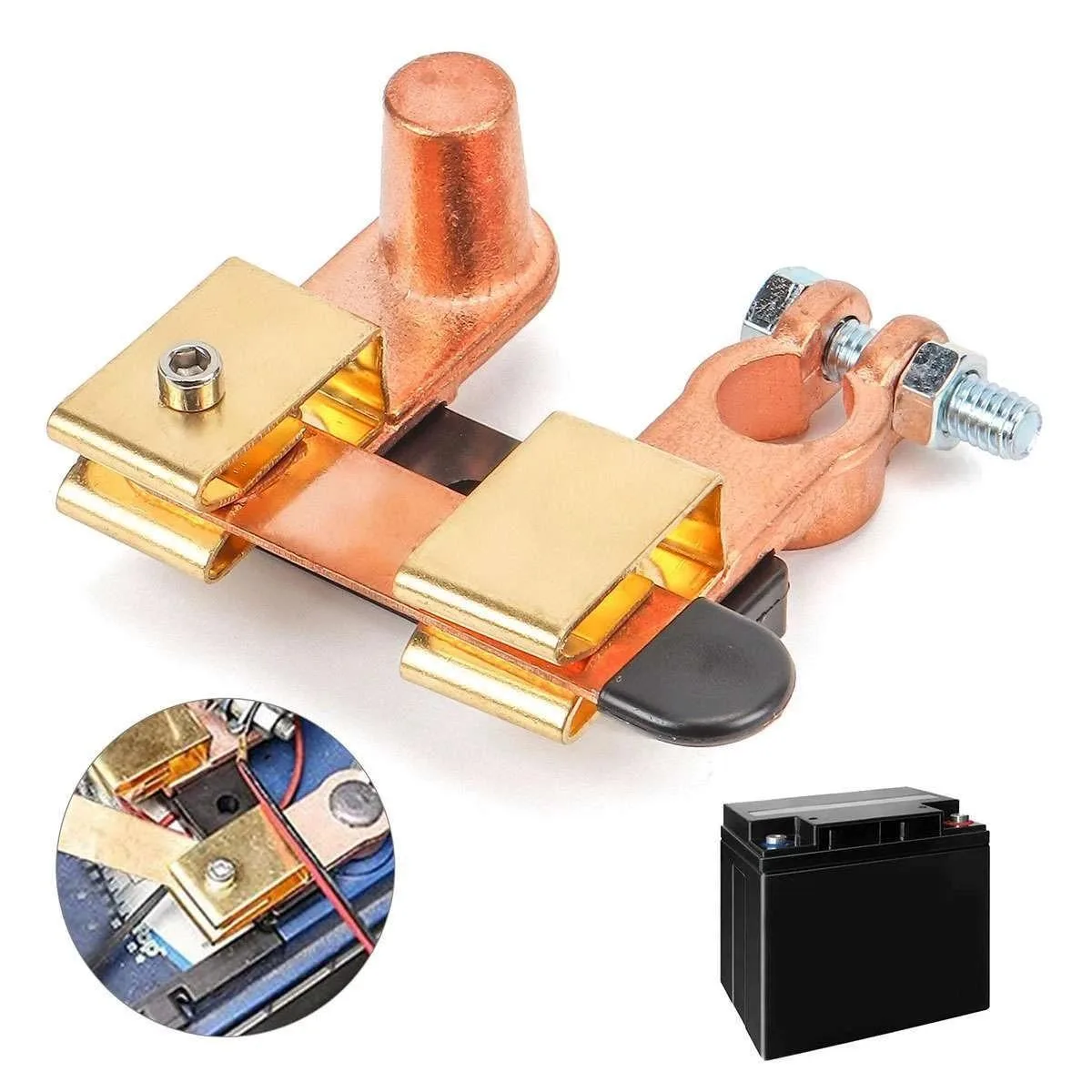 RAYBESTOS UNBRANDED RAYBESTOS UNBRANDED Battery Disconnect Switch 12V 250A Top Post — product photo
