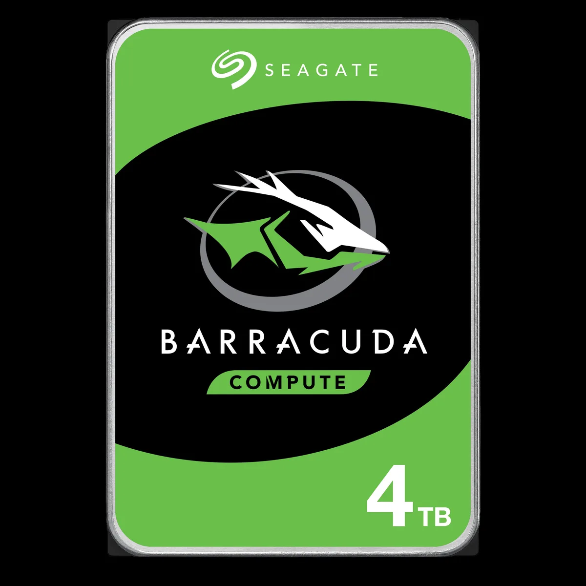 Seagate Seagate BarraCuda ST4000DM004 4TB 5400 RPM 256MB SATA 6.0Gb/s 3.5" internal hard drive — product photo