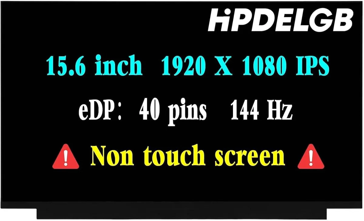NUOLAISUN NUOLAISUN laptop screen 15.6" FHD 144Hz 40-pin for Acer Nitro V 15 ANV15-51-73B9 — product photo