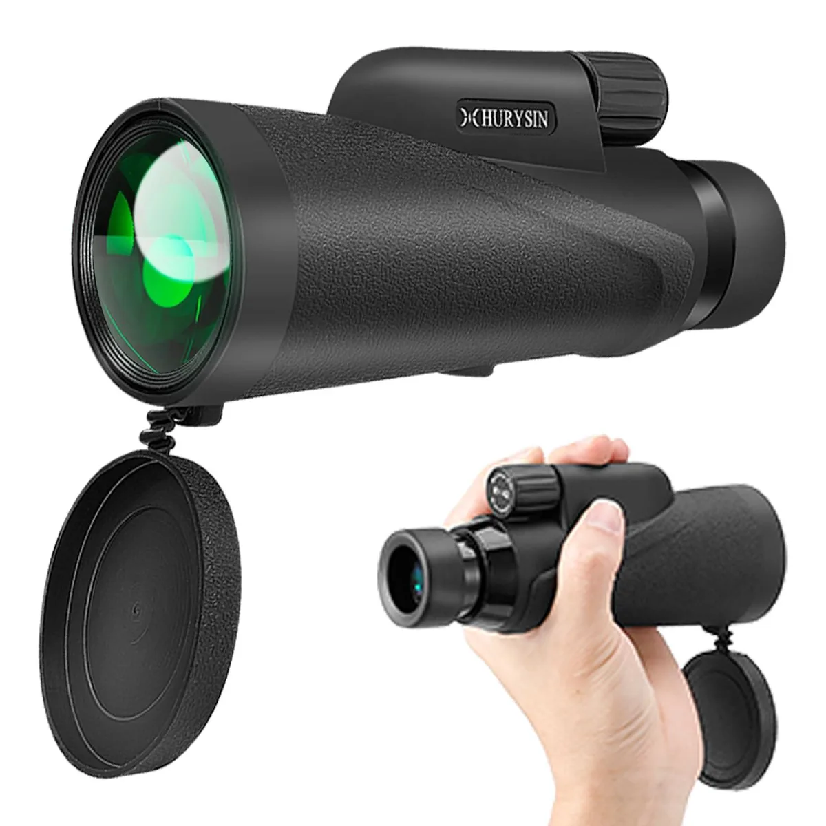HURYSIN WPKHG-04 8x42 Monocular Black — product photo