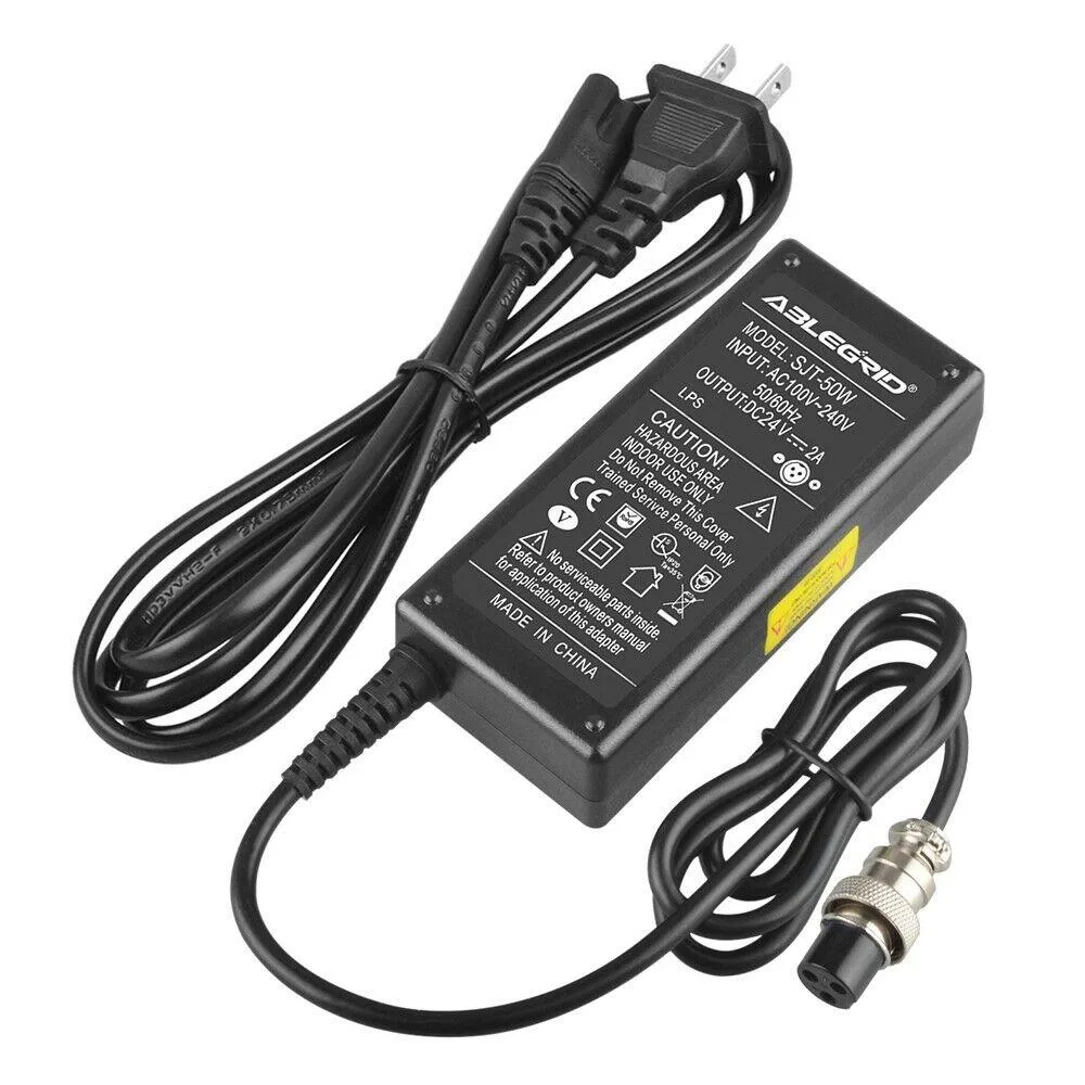 ABLEGRID ABLEGRID 24V 2A Charger for Electra Scoot-N-Go — product photo