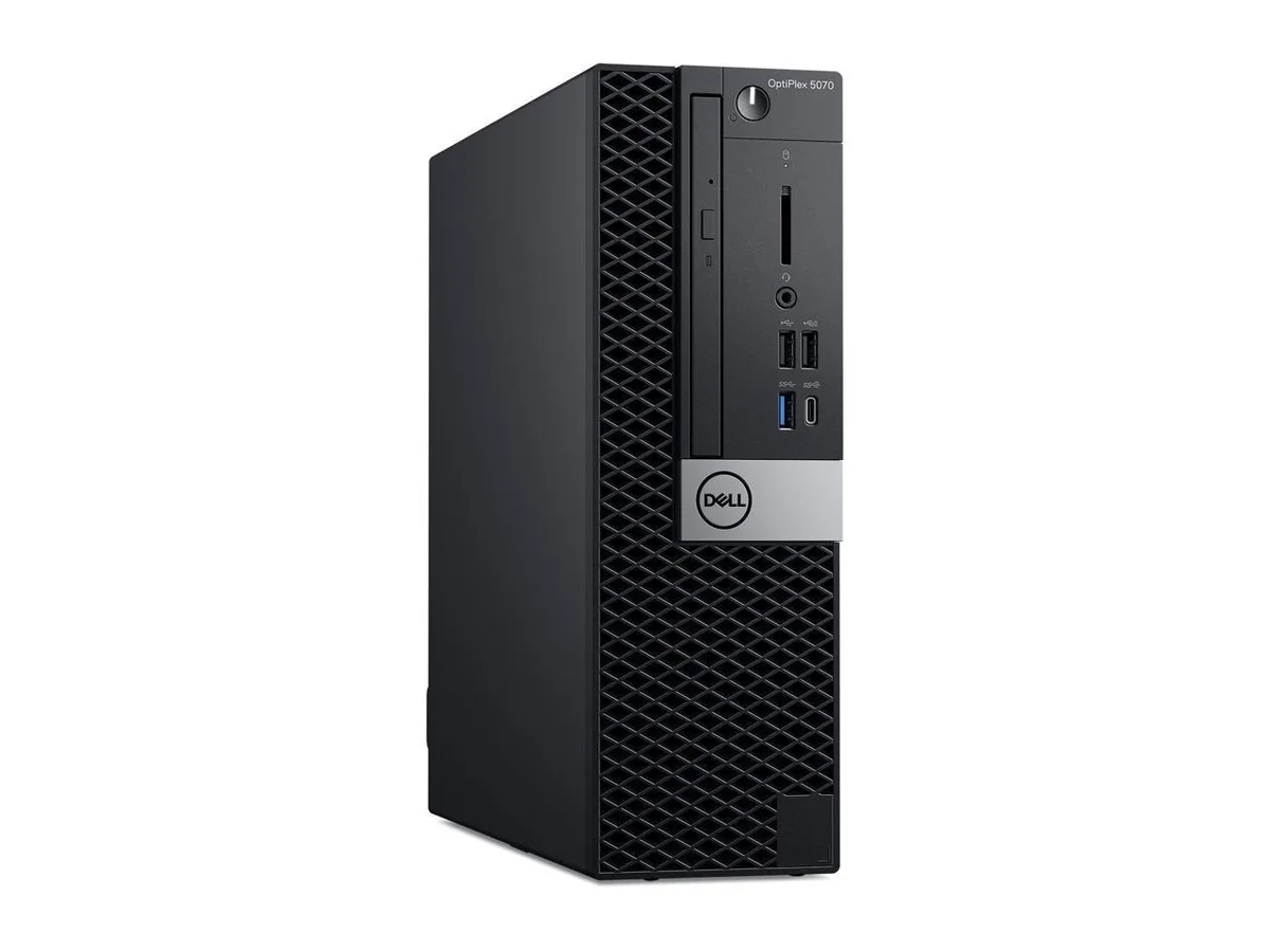 DELL Dell OptiPlex 5070 SFF i7-9700 3.0GHz 32GB DDR4 1TB SSD Windows 10 Pro desktop PC — product photo