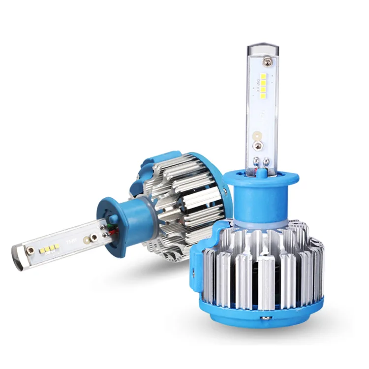 LUOM LUOM AKAS T1-H1-F H1 LED Headlight Bulbs 70W 7200LM 6000K Canbus — product photo