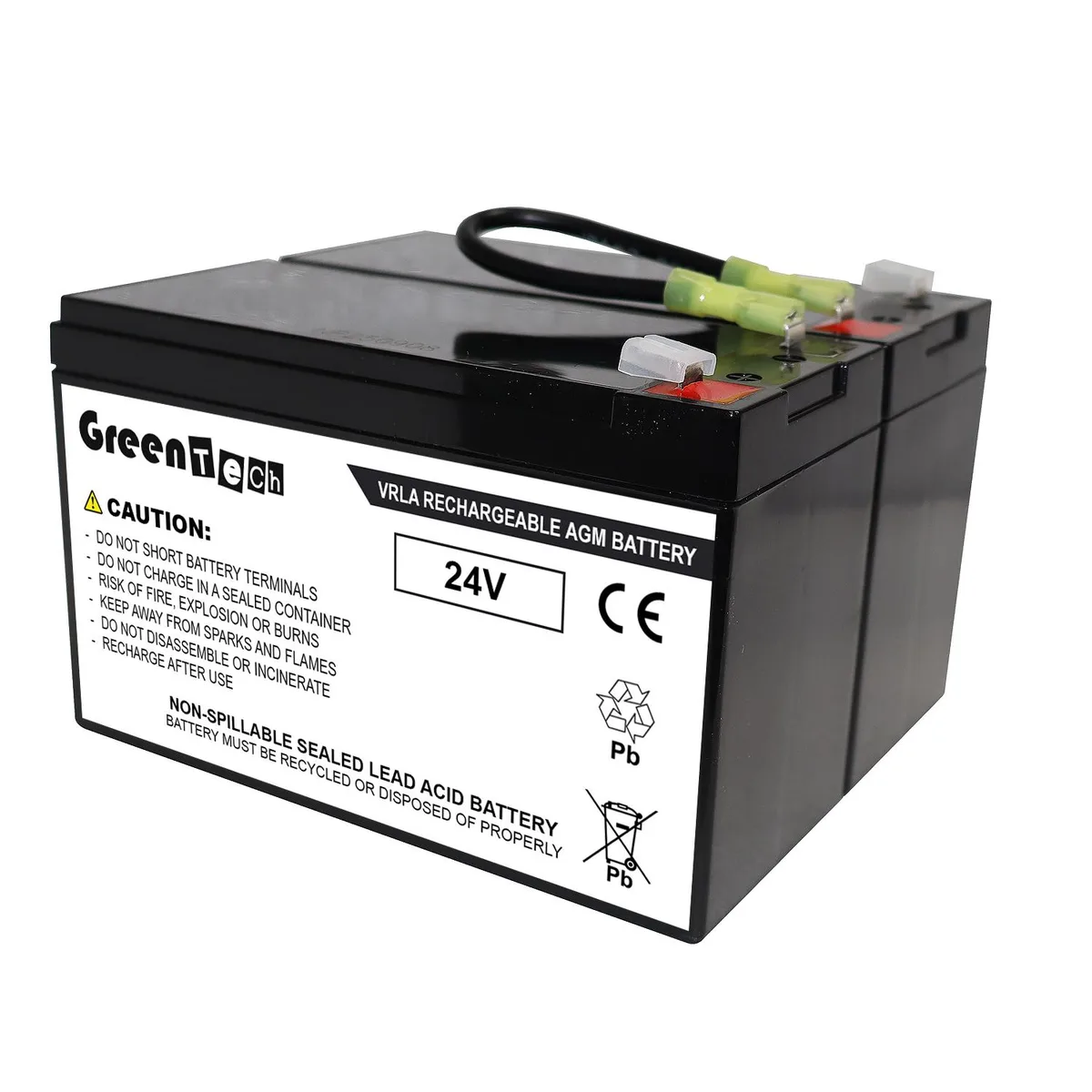GreenTechLLC GreenTechLLC APCRBCV206 24V 7Ah Battery Cartridge #206 — product photo
