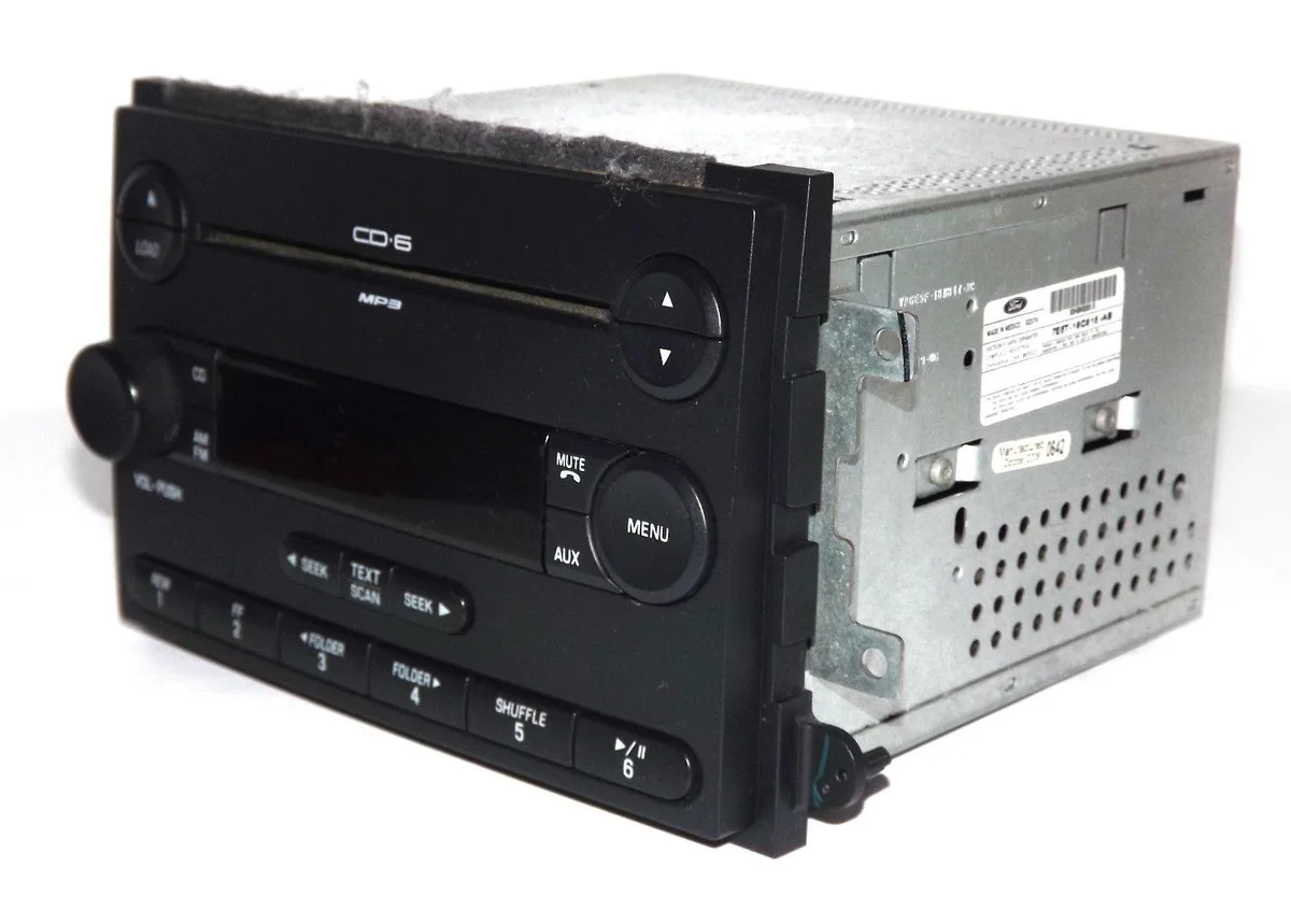 1 Factory Radio 1 Factory Radio 7E5T-18C815-AB 6 Disc CD Receiver — product photo