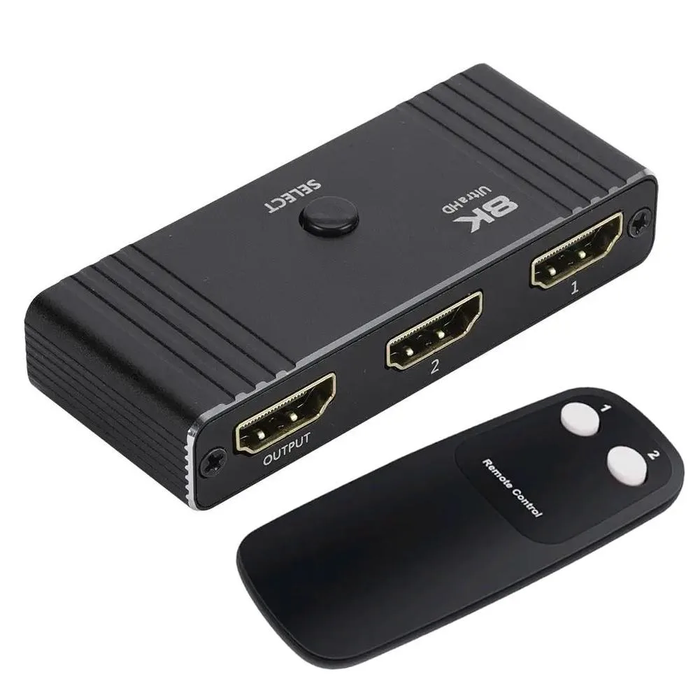 ESTONE ESTONE OZQ8AB3 8K 2.1 bi-directional HDMI video switch — product photo