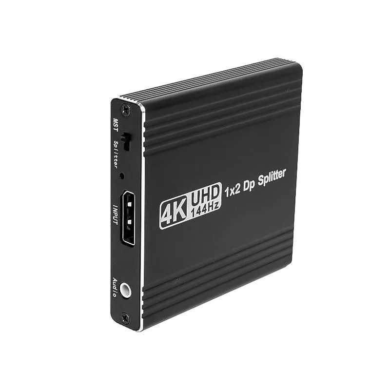 LUOM LUOM OZFD 2-Port DP 1.4 Splitter with Audio, Dual 4K 144Hz MST Hub — product photo