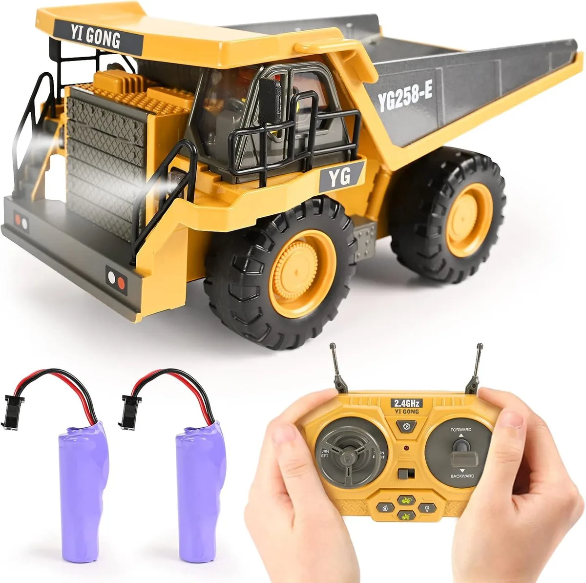 usbroway usbroway Remote Control Dump Truck 9 Channel 2.4 GHz rc vehicle — product photo