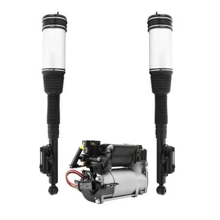 Unity rear air strut assembly kit with compressor in box