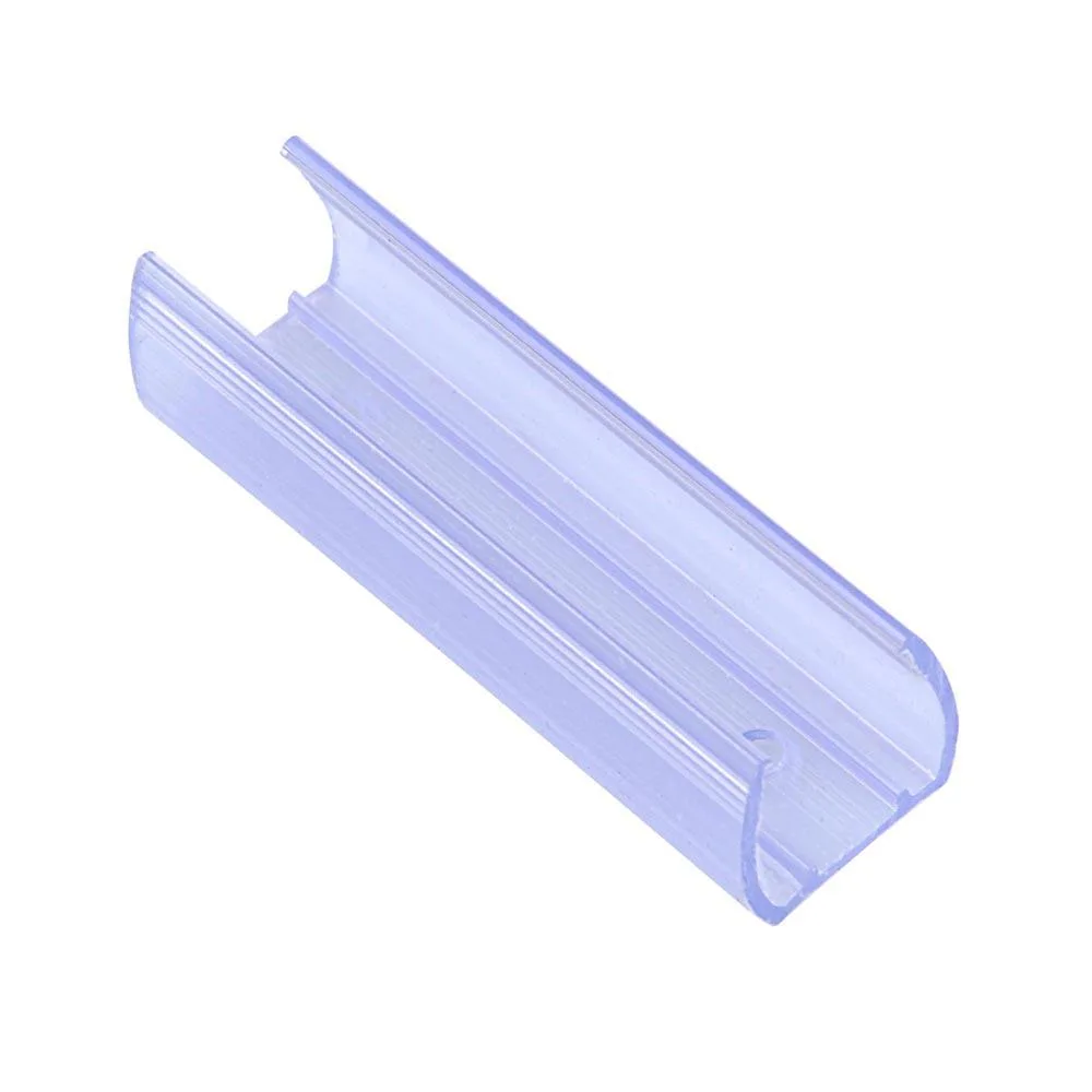 Yescom USA, Inc. Yescom USA, Inc. 11DEL002-NMNT-5CM landscape lighting 50pcs 2" clear PVC U-channel 8ft — product photo