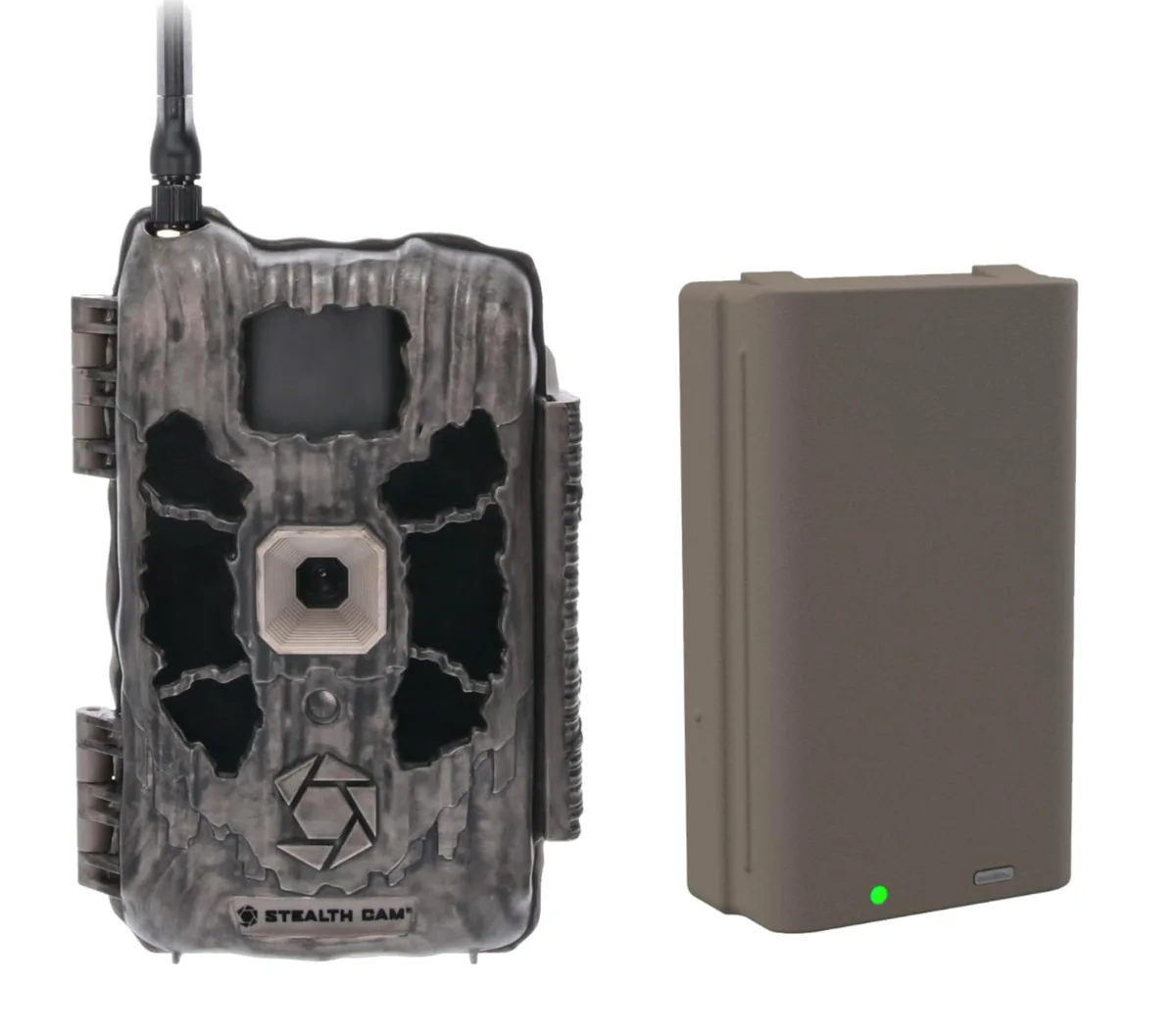  Stealth Cam STC-DCPTRLBP Deceptor No Glo Cellular Trail Camera 40MP 1440p 80ft 940nm Dual Network — product photo