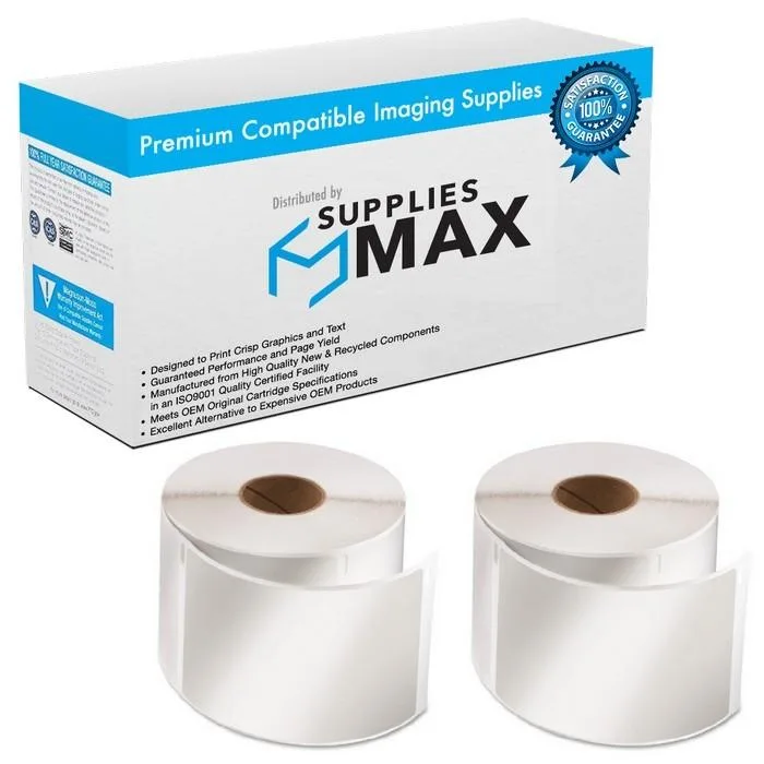 SuppliesMax SuppliesMax Dymo 30323_2PK compatible label cartridge 2-pack 220 yield — product photo