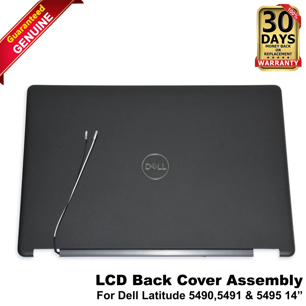 DELL DELL Latitude 5490 5491 5495 14" LCD Back Cover 6K0GX laptop replacement part — product photo