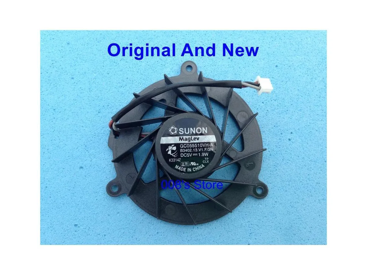 Fans Fans Laptop CPU Cooling Fan for Toshiba Satellite M300-M338 SUNON GCO55510VH-A 1.9W — product photo