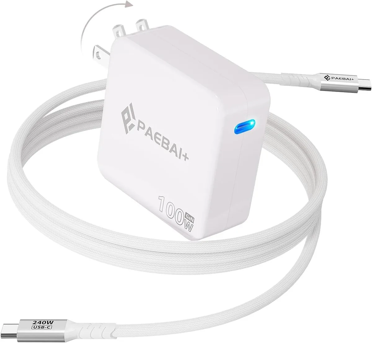 Chopmate Chopmate PAEBAI+ 100W USB-C GaN ac adapter — product photo