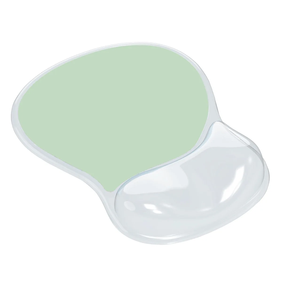  AUPET Ergonomic Gel Wrist Support Mouse Pad Mint Light Green 10.6 x 8.0 in — product photo
