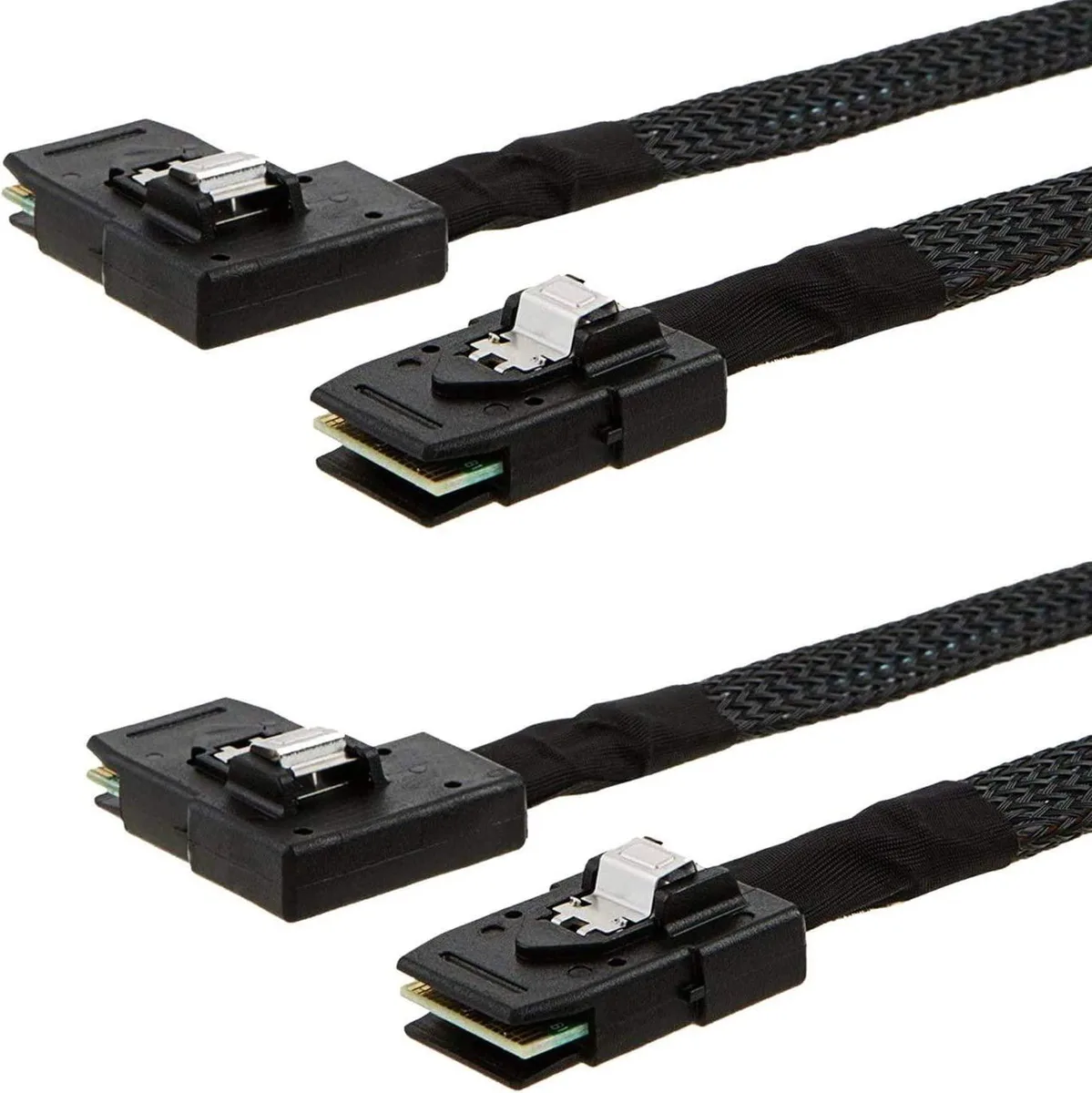 CableCreation CableCreation 2 Pack Mini SAS SFF-8087 to Right Angle SFF-8087 2.5FT — product photo