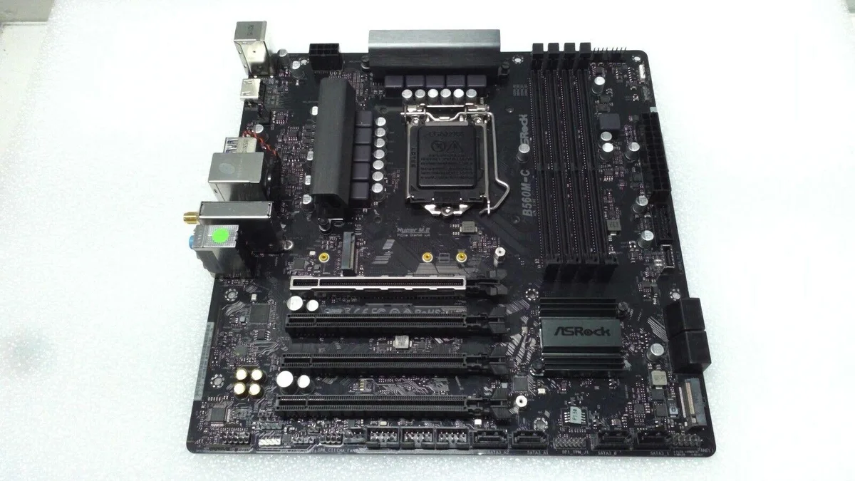 ASRock ASRock B560M-C Intel motherboard LGA 1200 MicroATX — product photo