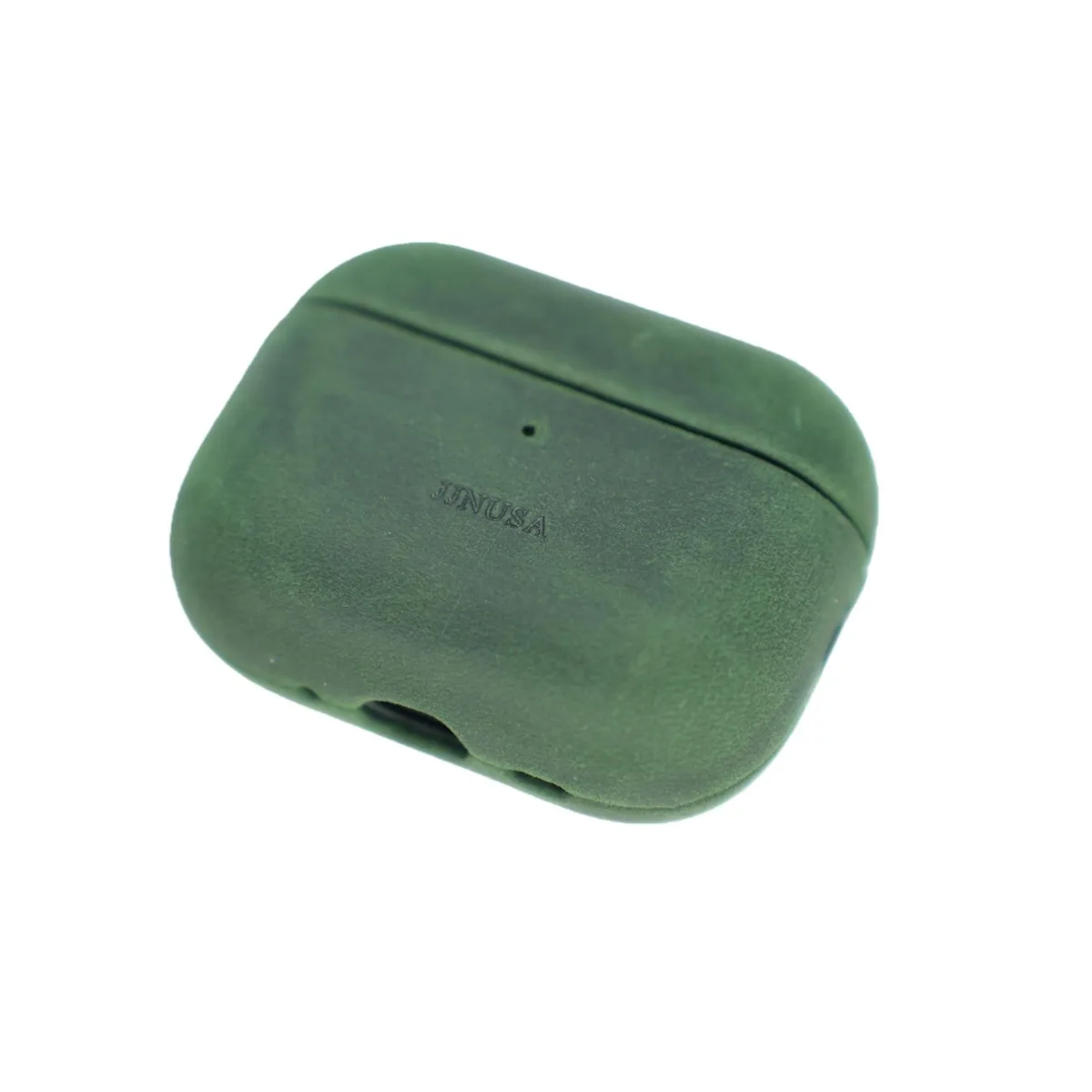 Bipra Bipra Crazy Horse Leather Case for AirPods Pro 3 Green 2 in 1 accessory — product photo