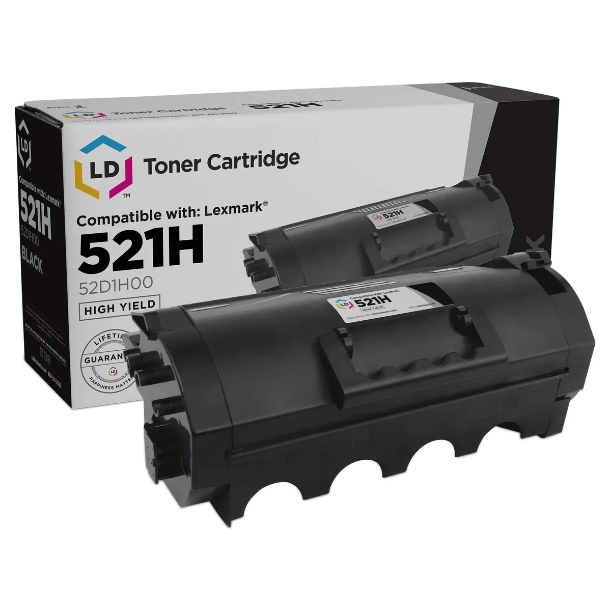 LD Products LD Products 52D1H00 Toner Cartridge Black High Yield 25000 pages — product photo