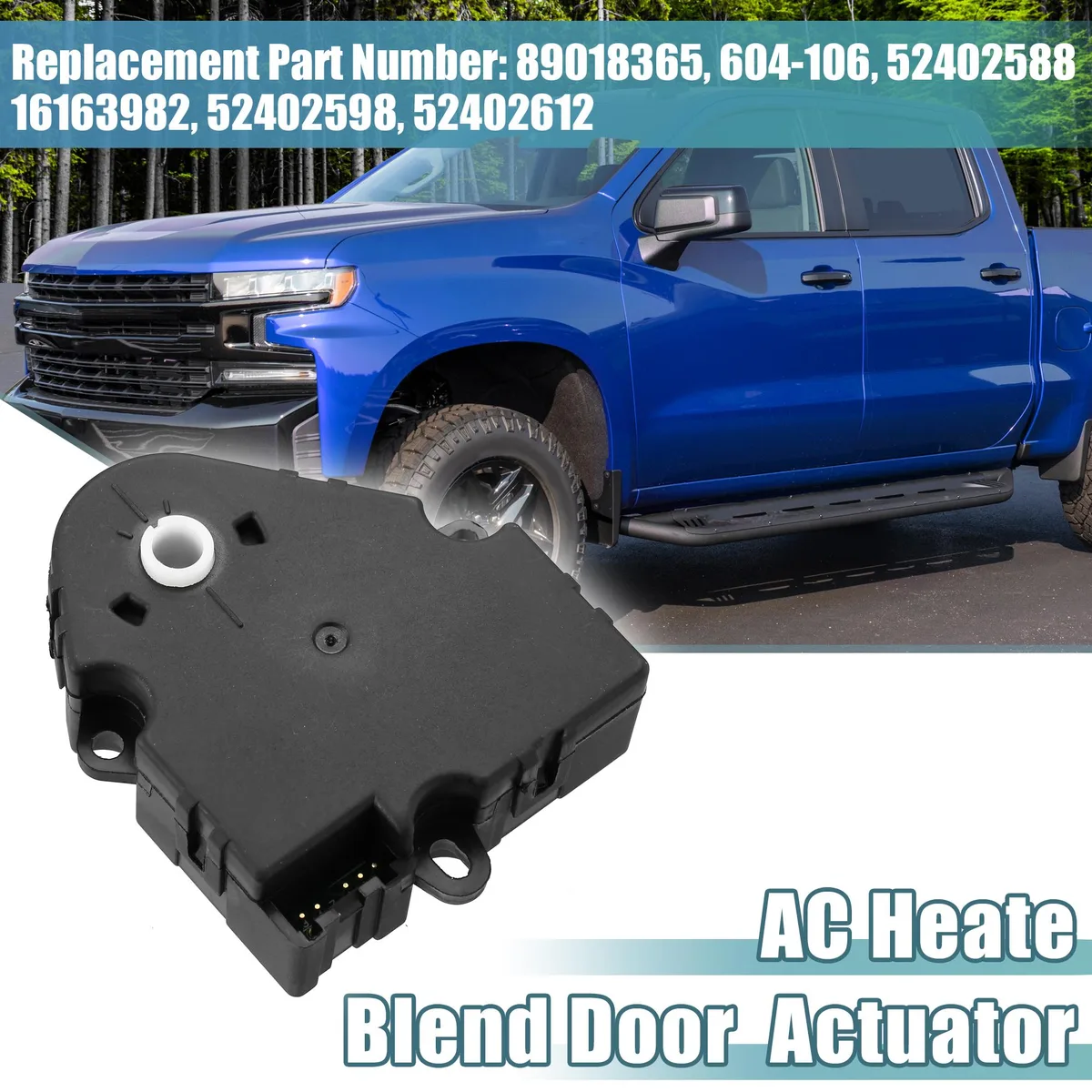 Unique-Bargains Unique-Bargains AC Heater Blend Door Actuator 16163982 car electronics accessory — product photo