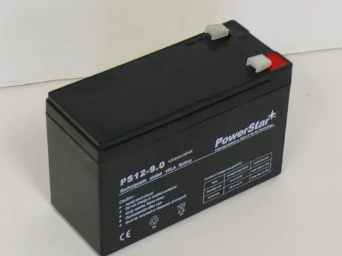 BatteryJack inc. BatteryJack inc. 12V 9AH SLA Battery T2 Terminals 5.94in 2.56in 3.72in 13.16lbs — product photo