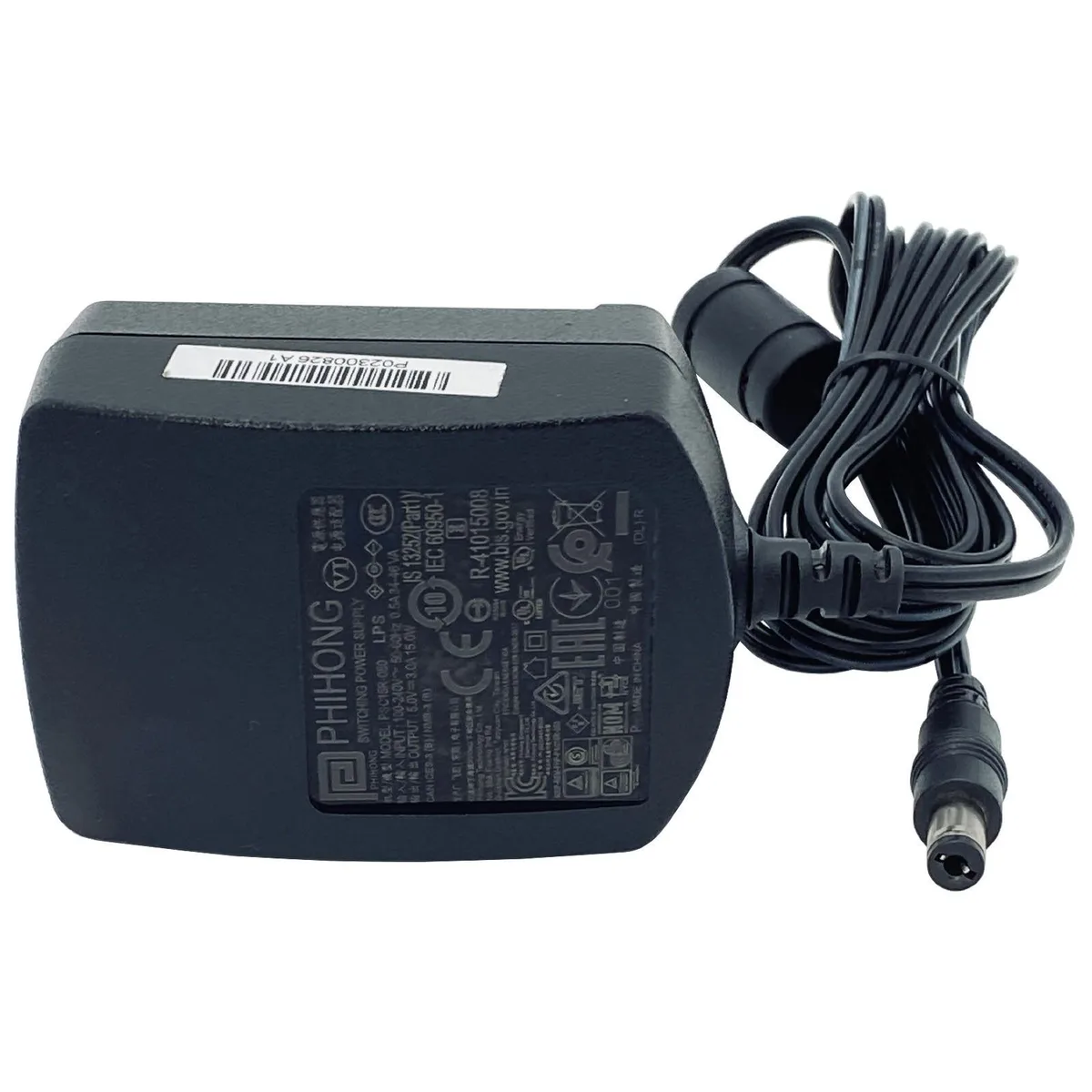 Phihong USA Inc. Phihong USA Inc. PSC15R-050 5V 3A 5.5x2.1mm power adapter — product photo